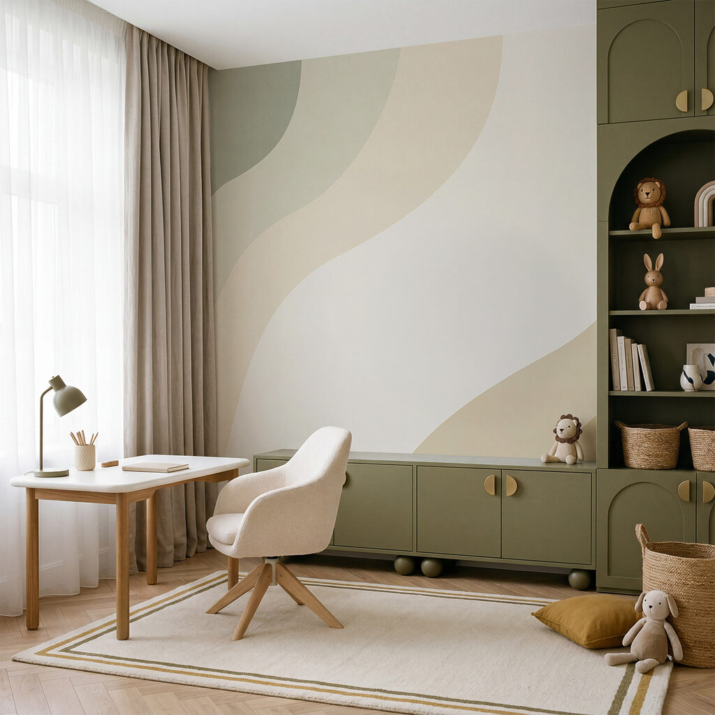 Larghe fasce ondulate — ambiente 2