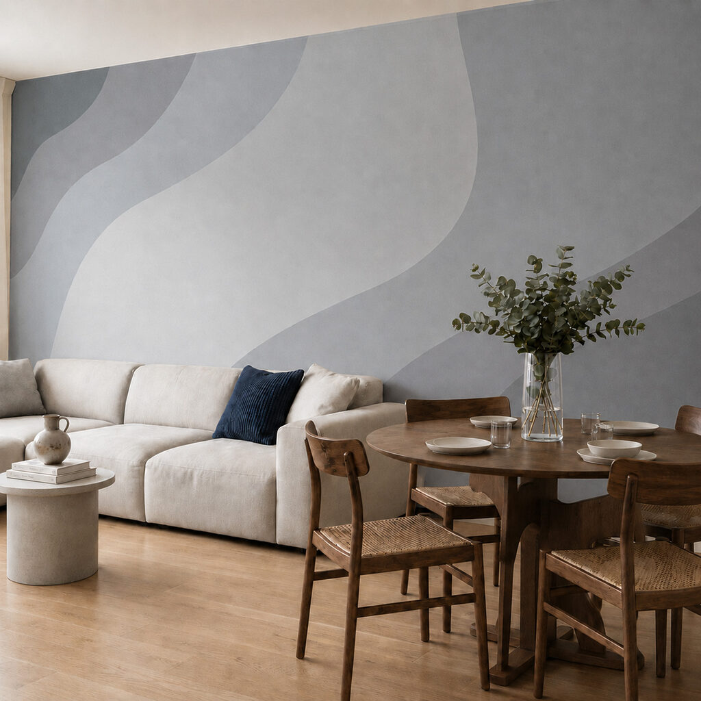 Larghe fasce ondulate — ambiente 2