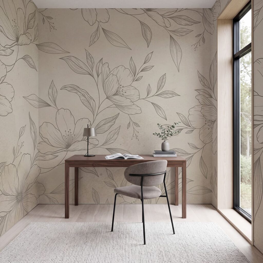 Fiori disegnati finemente — ambiente 7