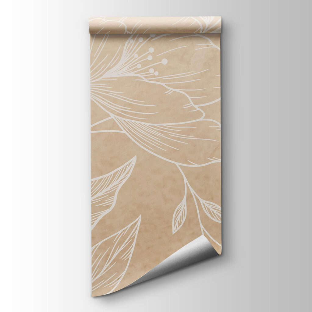 Fiori disegnati finemente — vista del prodotto