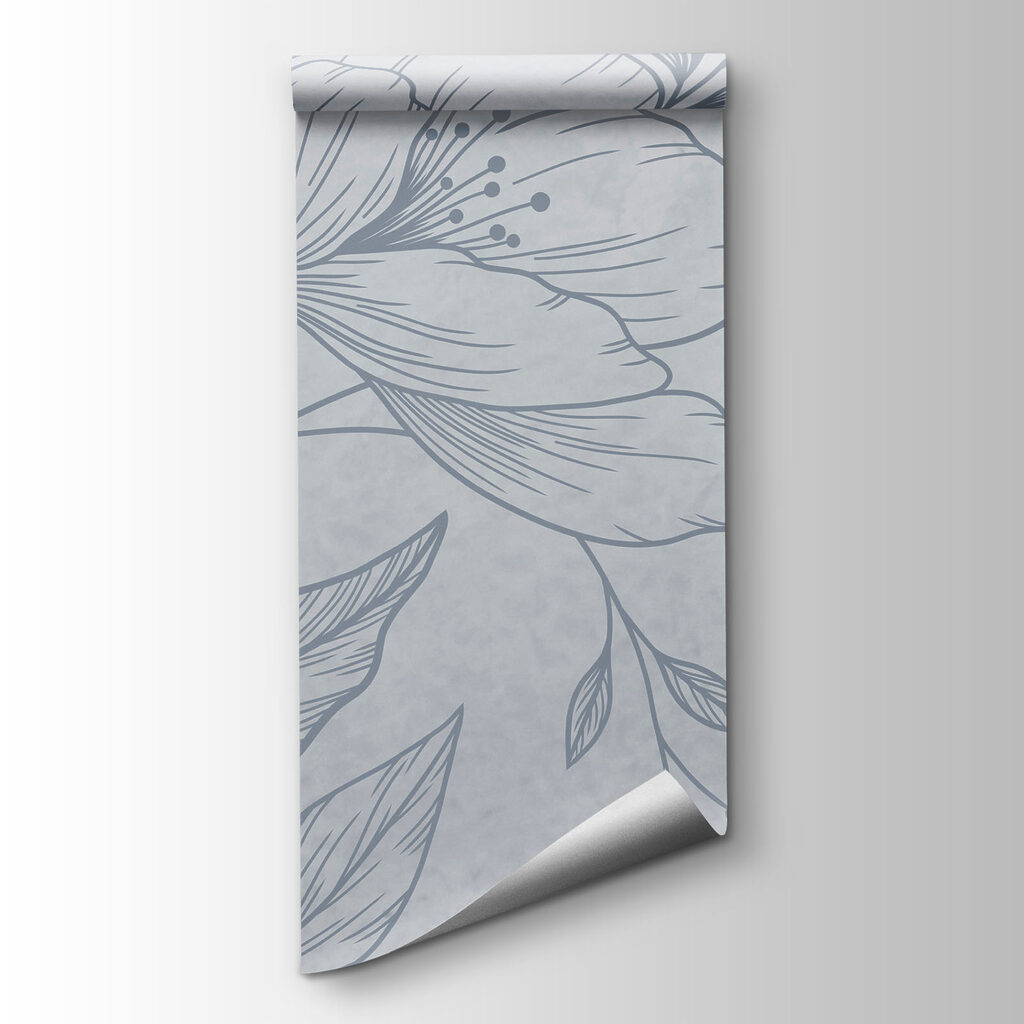 Fiori disegnati finemente — vista del prodotto