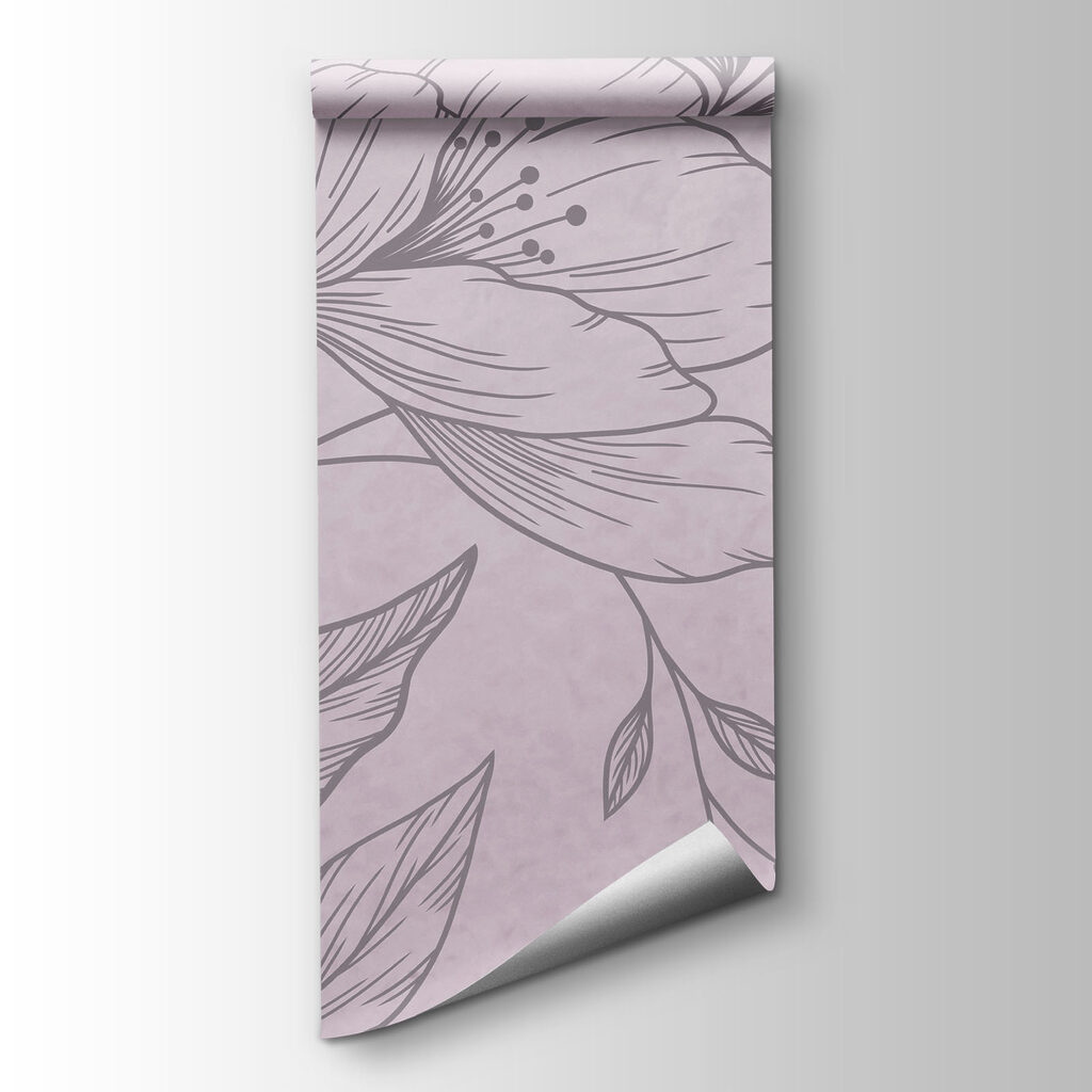 Fiori disegnati finemente — vista del prodotto