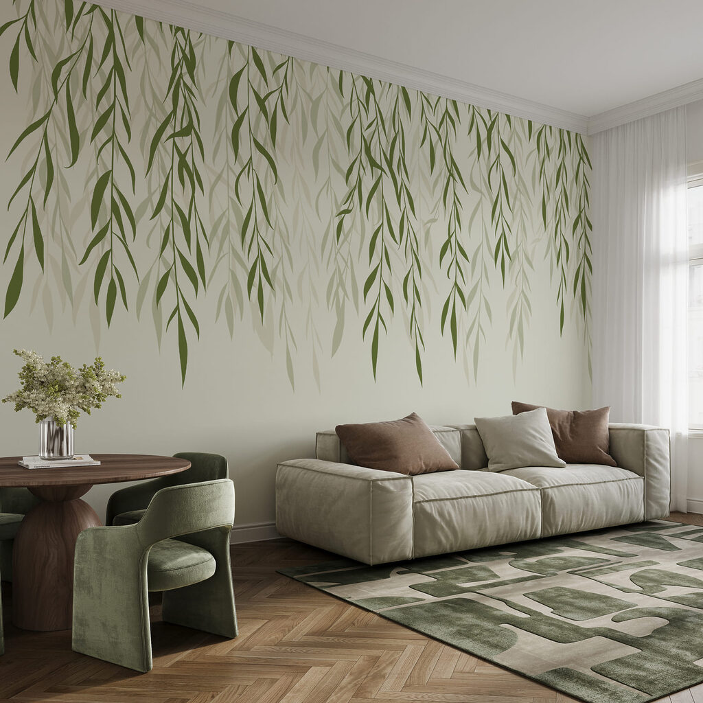 Foglie in linee d’inchiostro — ambiente 2
