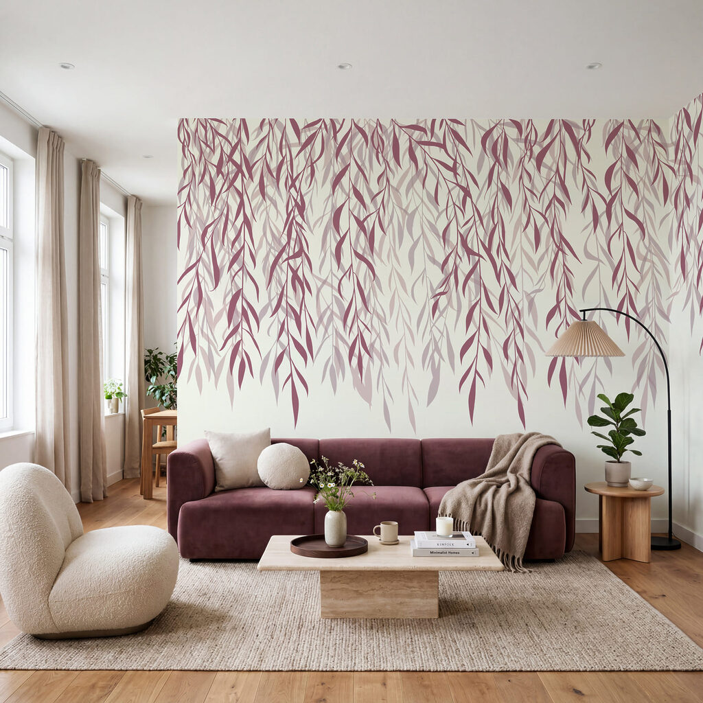 Foglie in linee d’inchiostro — ambiente 2