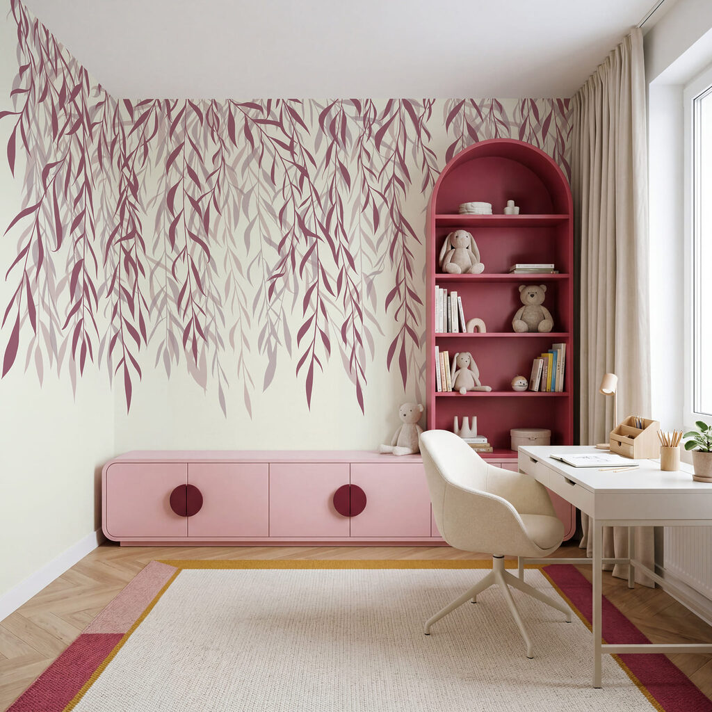 Foglie in linee d’inchiostro — ambiente 3