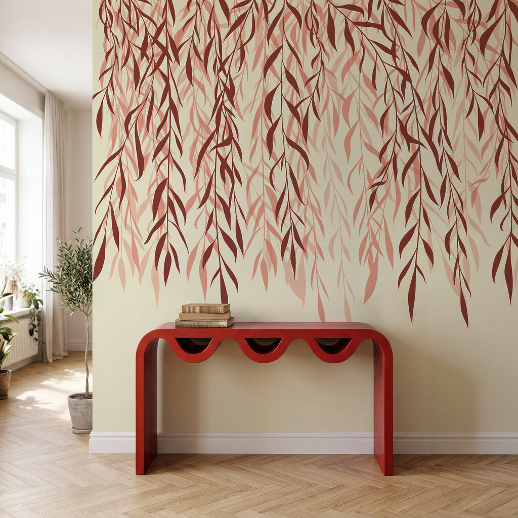 Foglie in linee d’inchiostro — ambiente 2