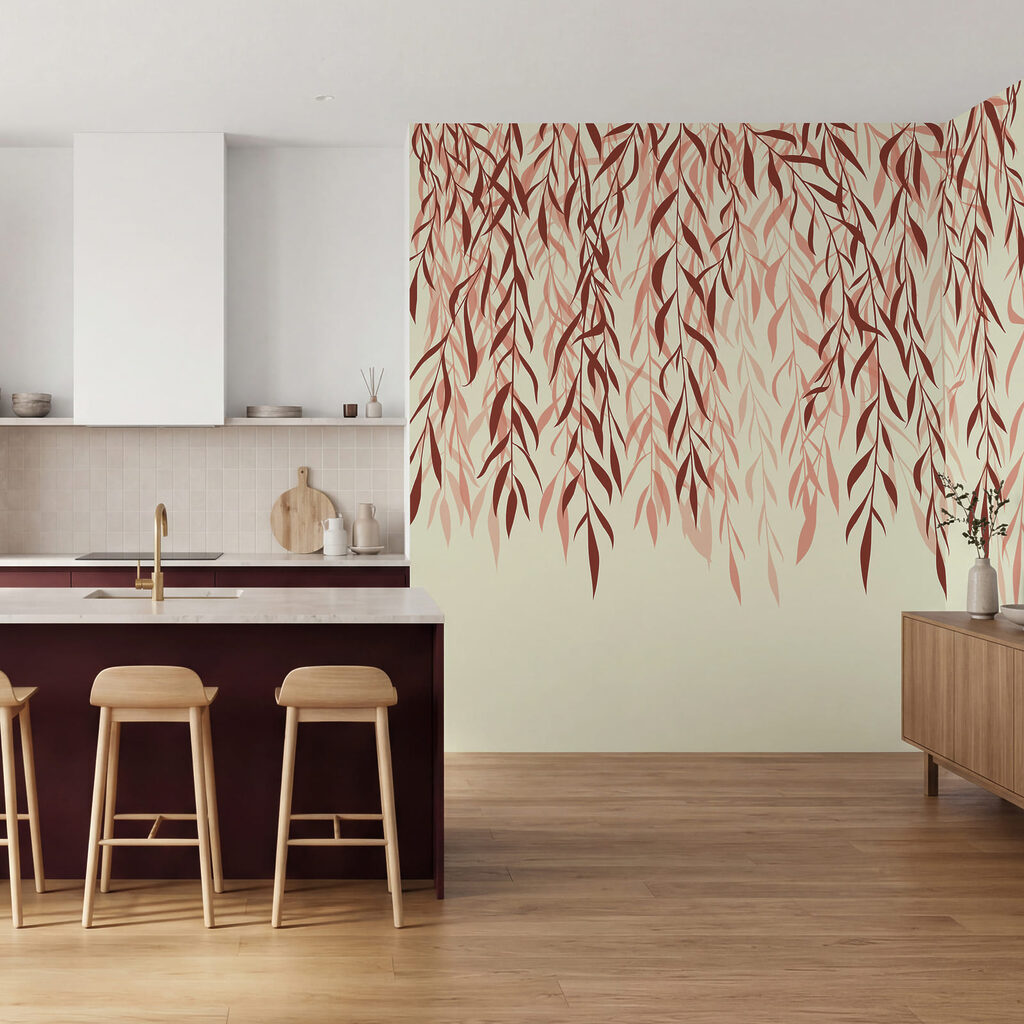 Foglie in linee d’inchiostro — ambiente 3