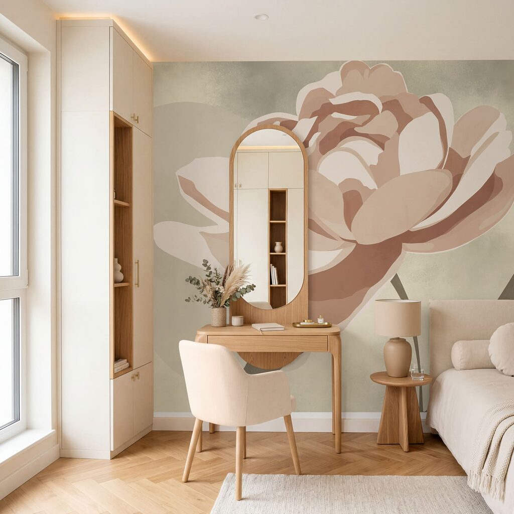 Grande fiore stilizzato — ambiente 2
