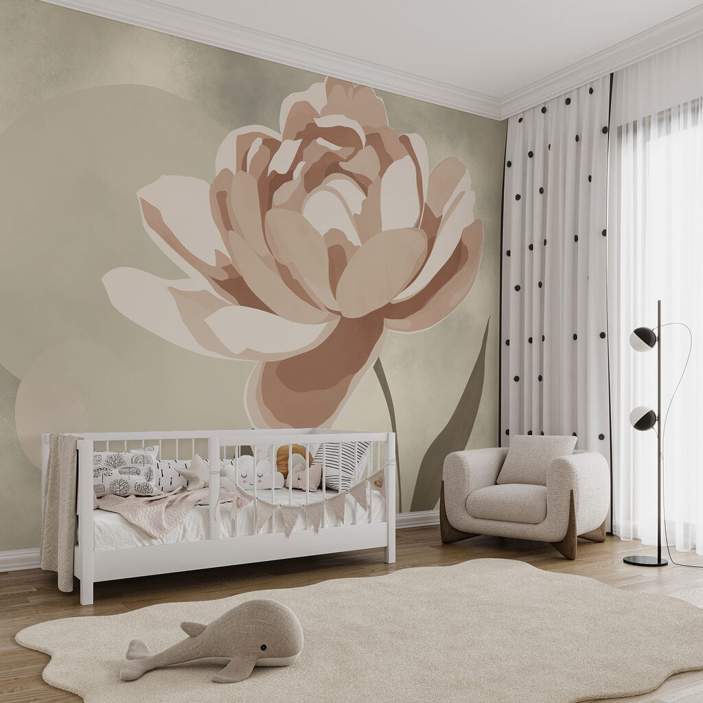 Grande fiore stilizzato — ambiente 3