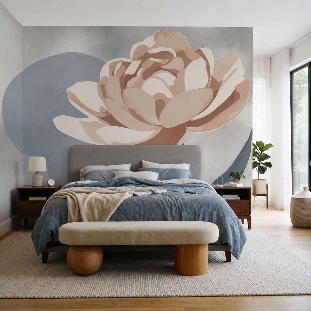 Grande fiore stilizzato — ambiente 2