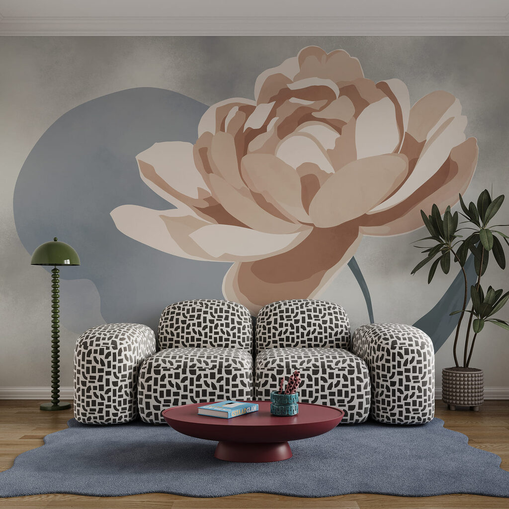Grande fiore stilizzato — ambiente 1