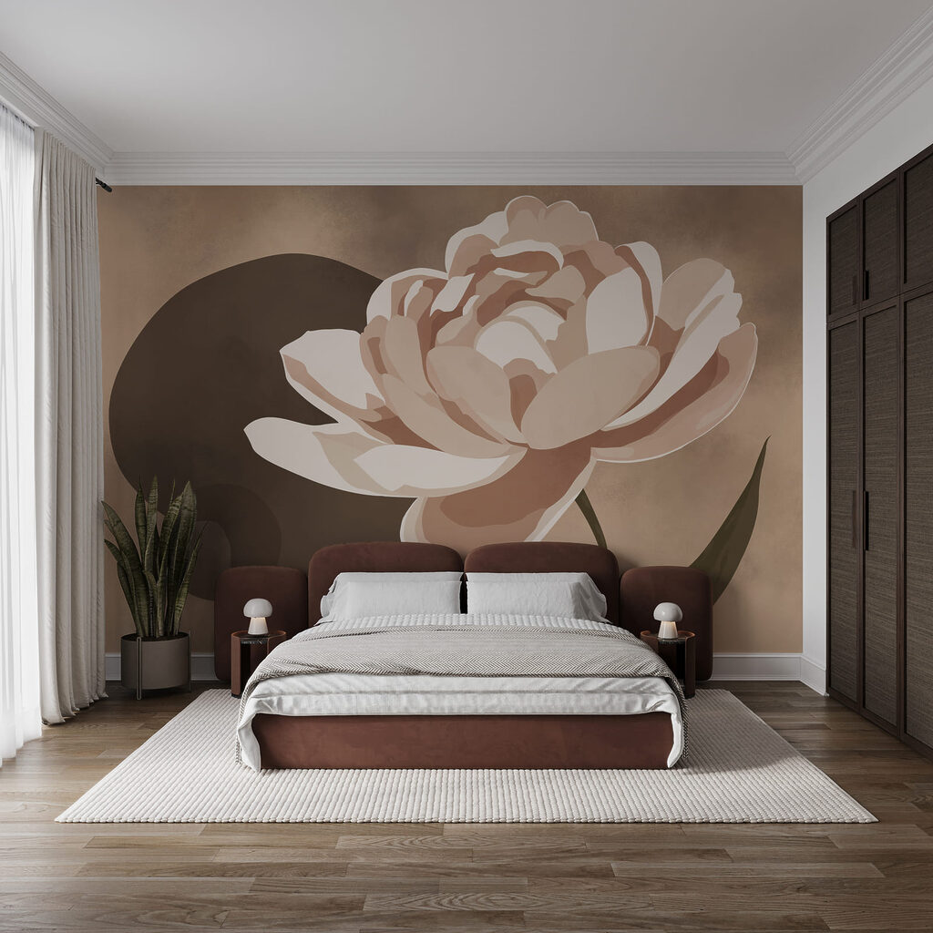 Grande fiore stilizzato — ambiente 1