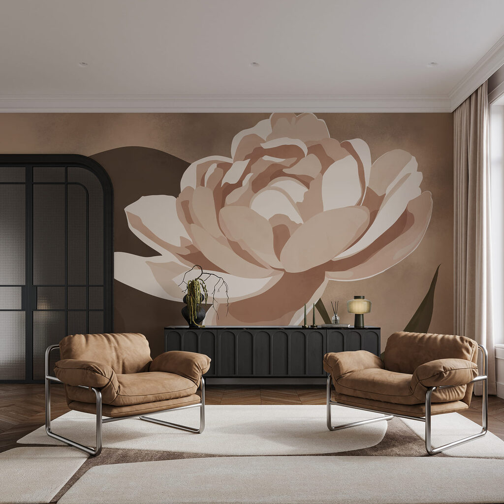Grande fiore stilizzato — ambiente 2