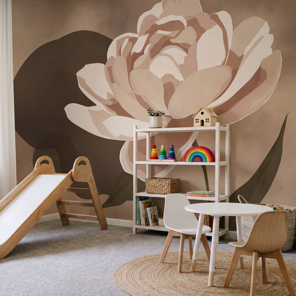 Grande fiore stilizzato — ambiente 3