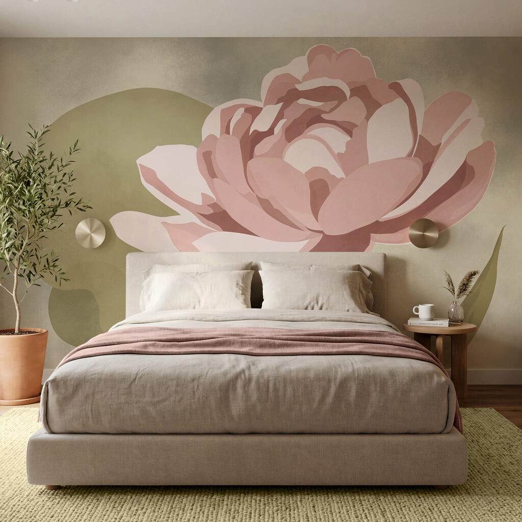 Grande fiore stilizzato — ambiente 2