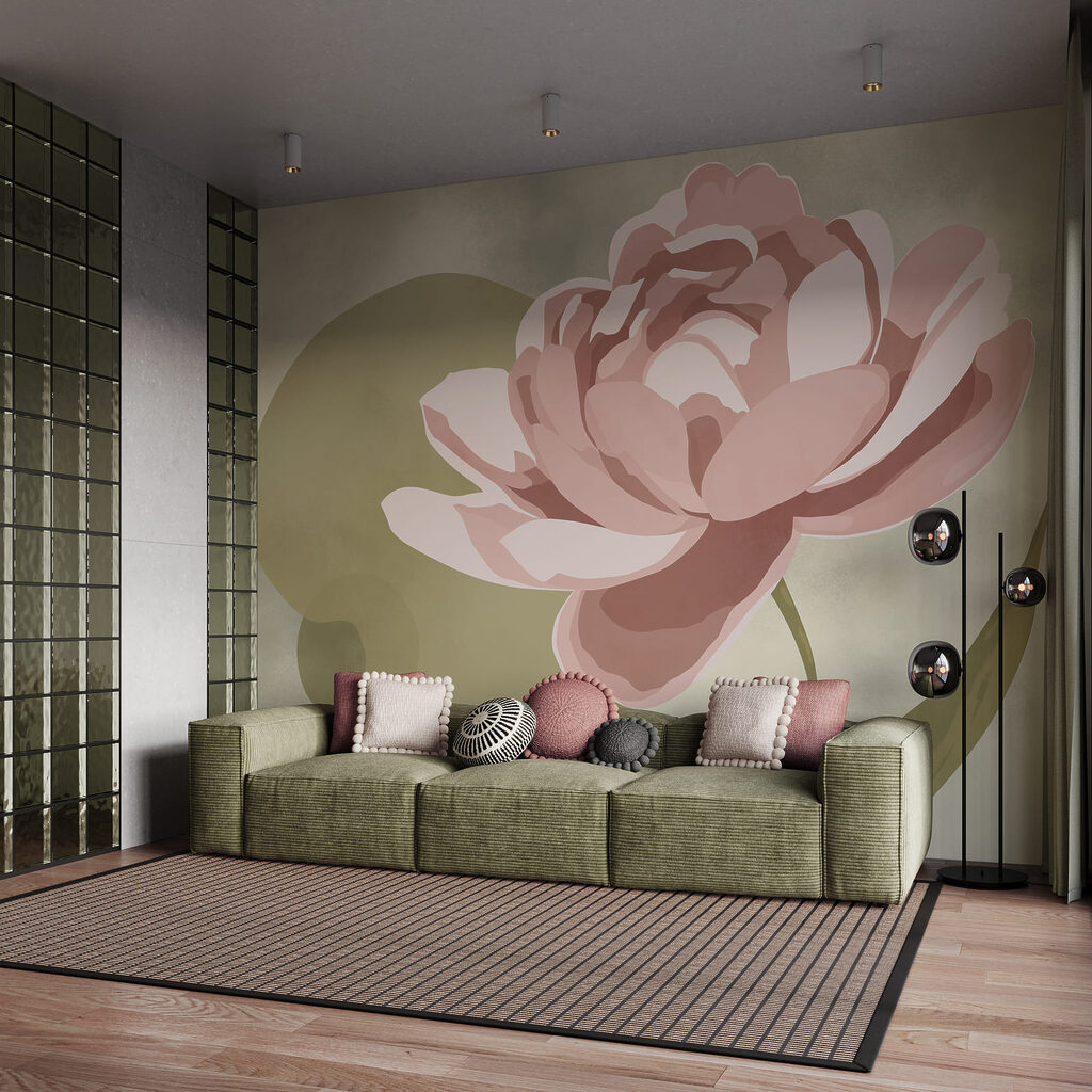 Grande fiore stilizzato — ambiente 1