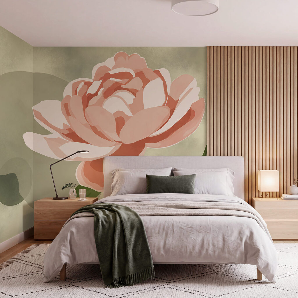 Grande fiore stilizzato — ambiente 2