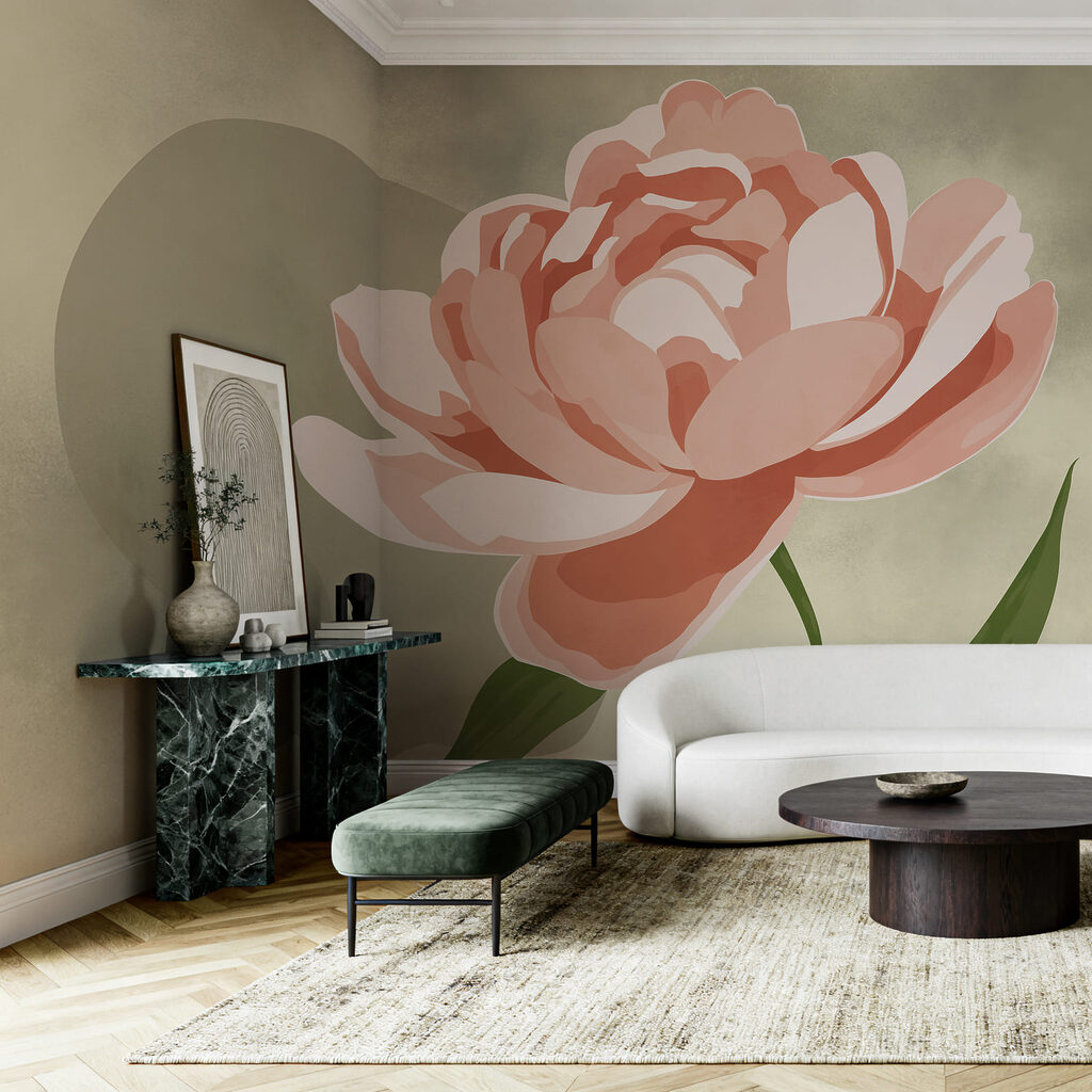 Grande fiore stilizzato — ambiente 3