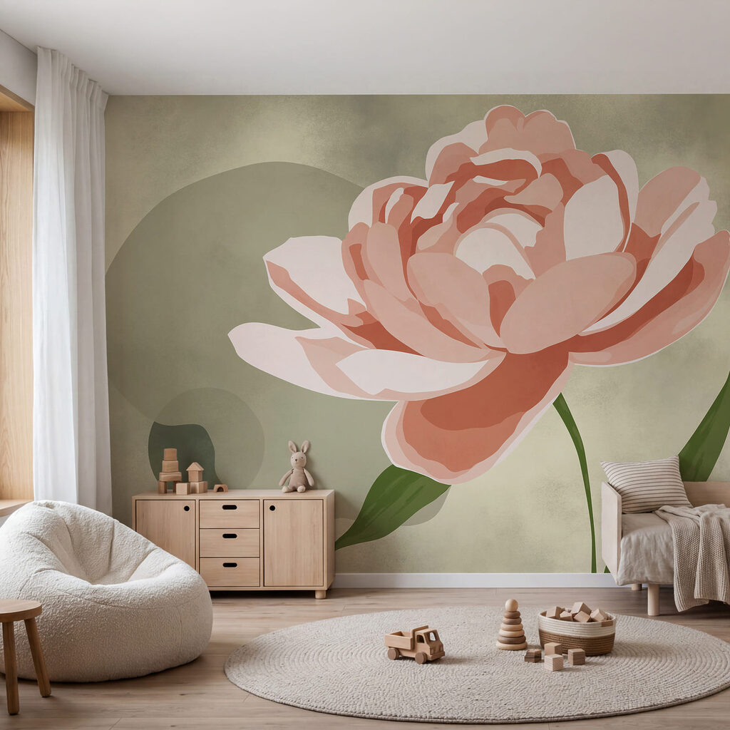 Grande fiore stilizzato — ambiente 1