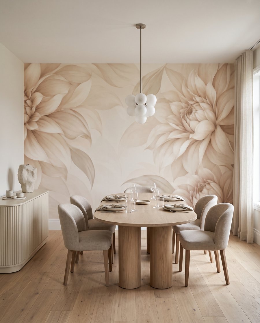Grandi fiori ai bordi — ambiente 3