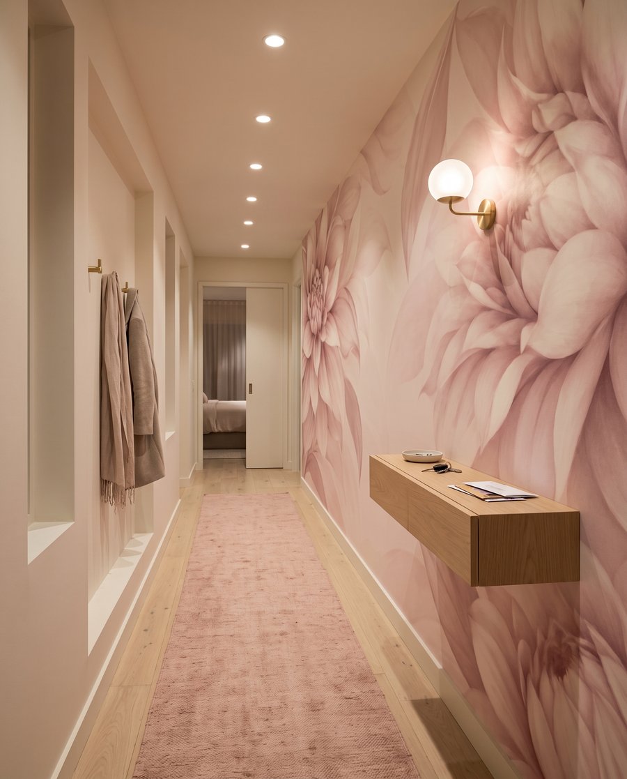 Grandi fiori ai bordi — ambiente 4