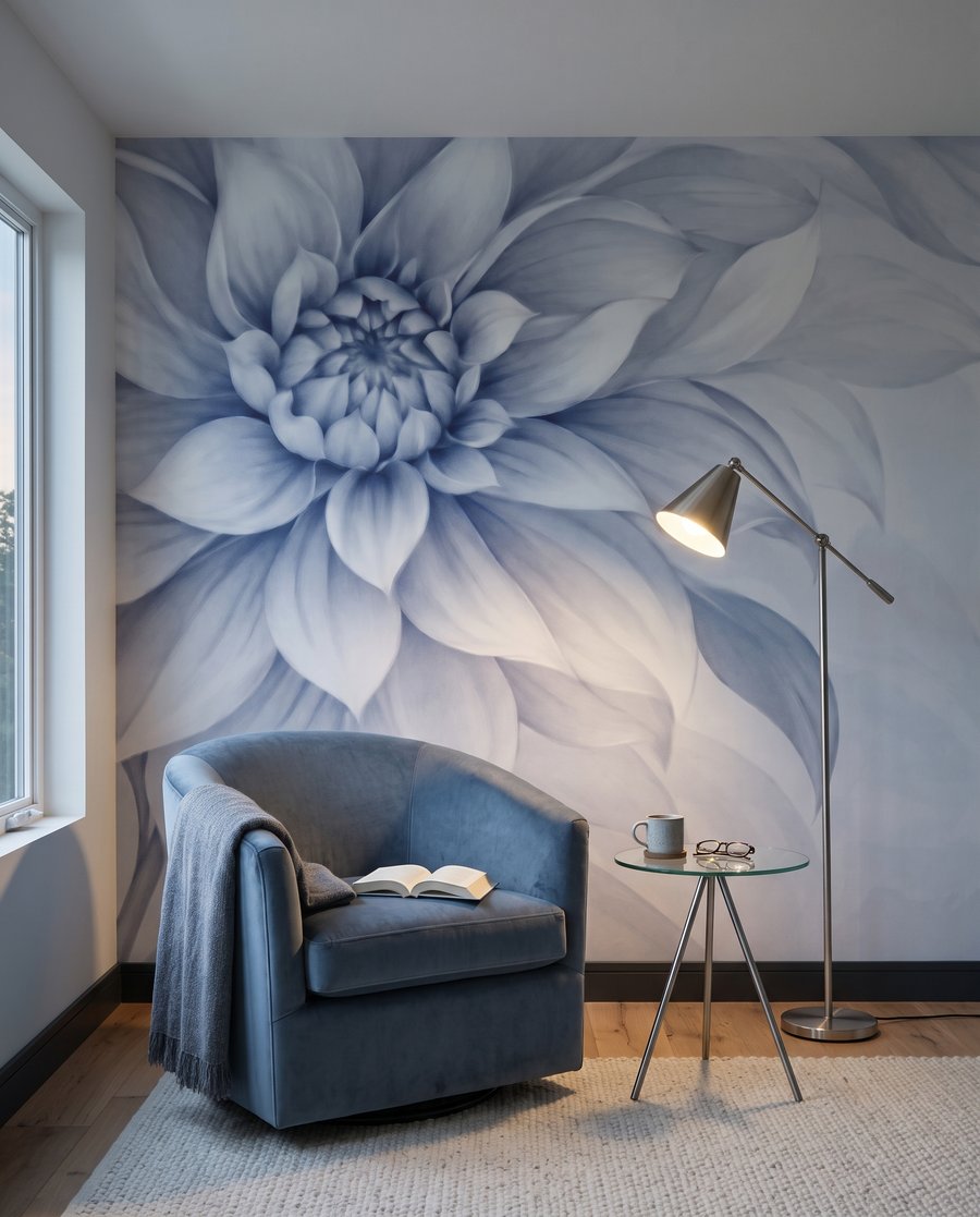 Grandi fiori ai bordi — ambiente 4