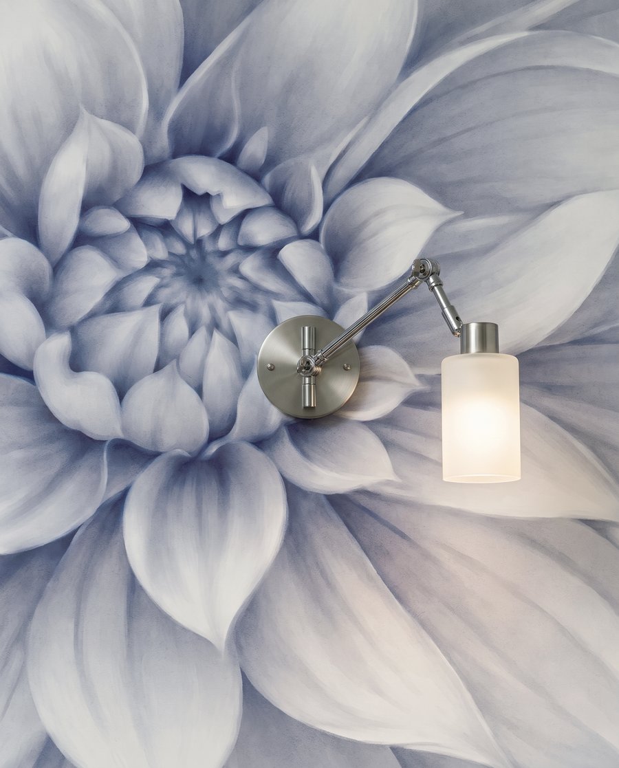 Grandi fiori ai bordi — dettaglio
