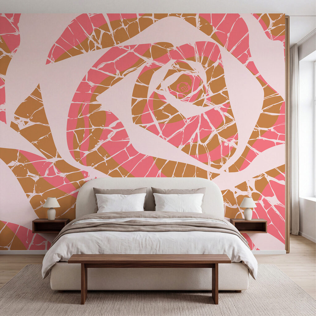 Rosa in mosaico — ambiente 1