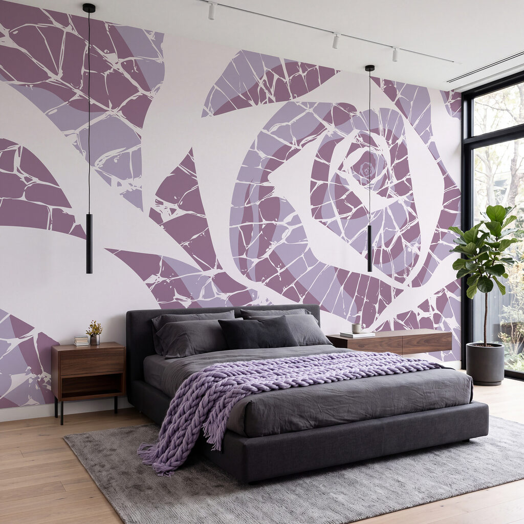 Rosa in mosaico — ambiente 1