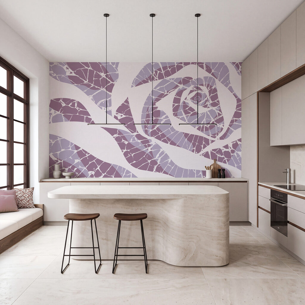 Rosa in mosaico — ambiente 2
