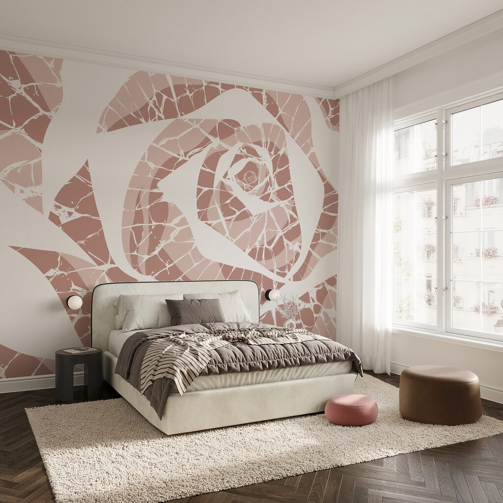 Rosa in mosaico — ambiente 2
