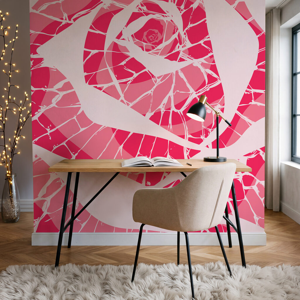 Rosa in mosaico — ambiente 1