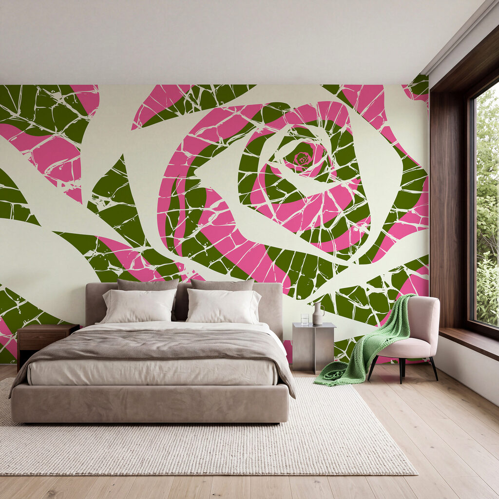 Rosa in mosaico — ambiente 2