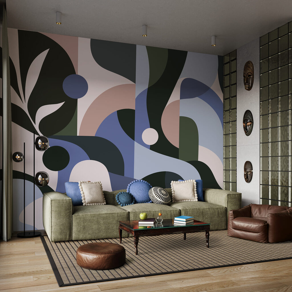 Fasce colorate e rametti — ambiente 3