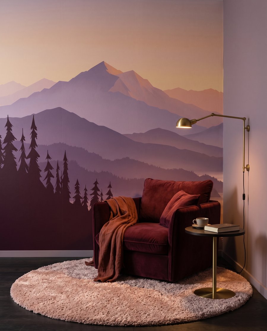 Luce serale sui monti — ambiente 3