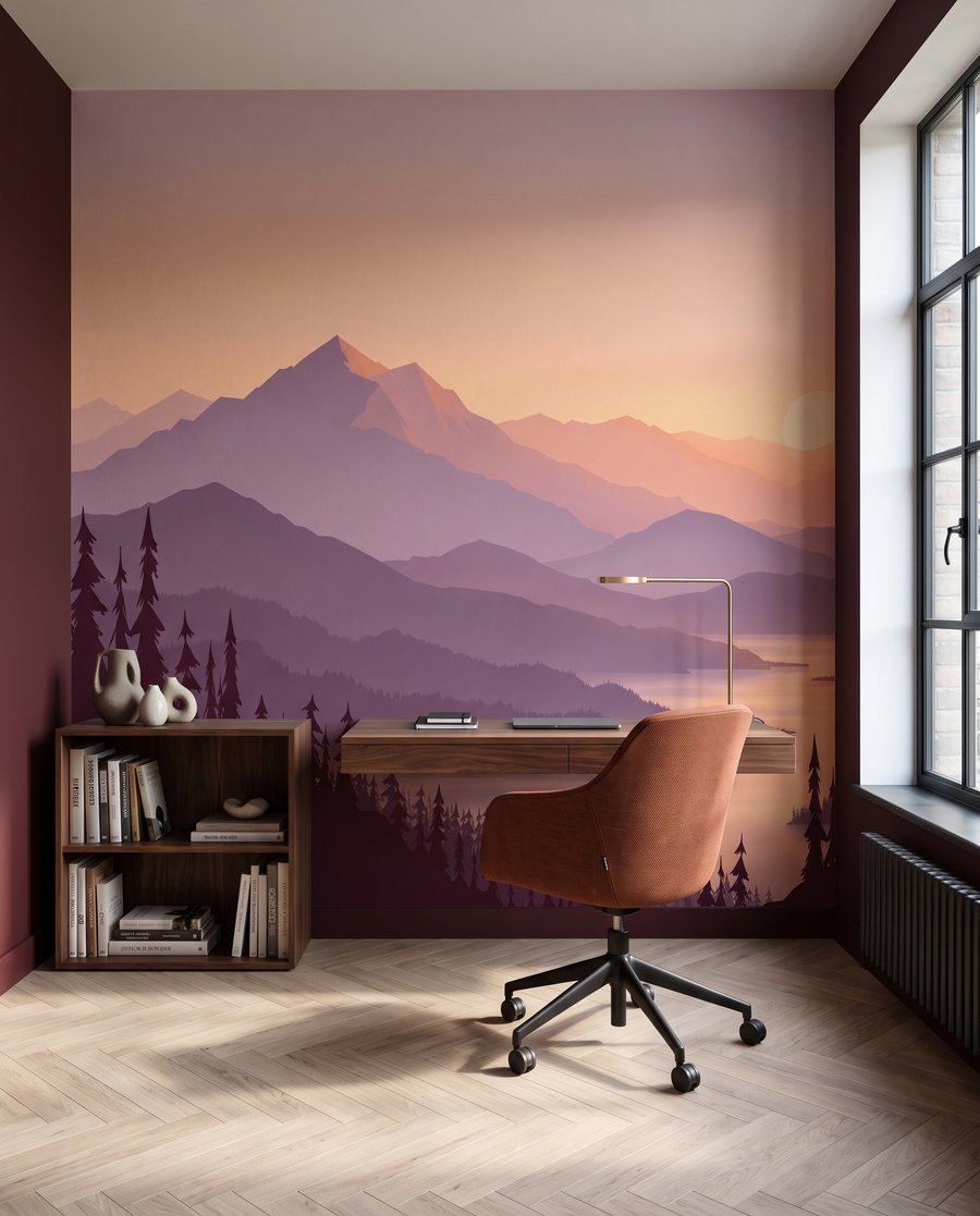 Luce serale sui monti — ambiente 6