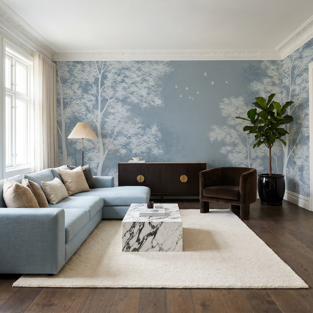 Alberi nella luce — ambiente 4