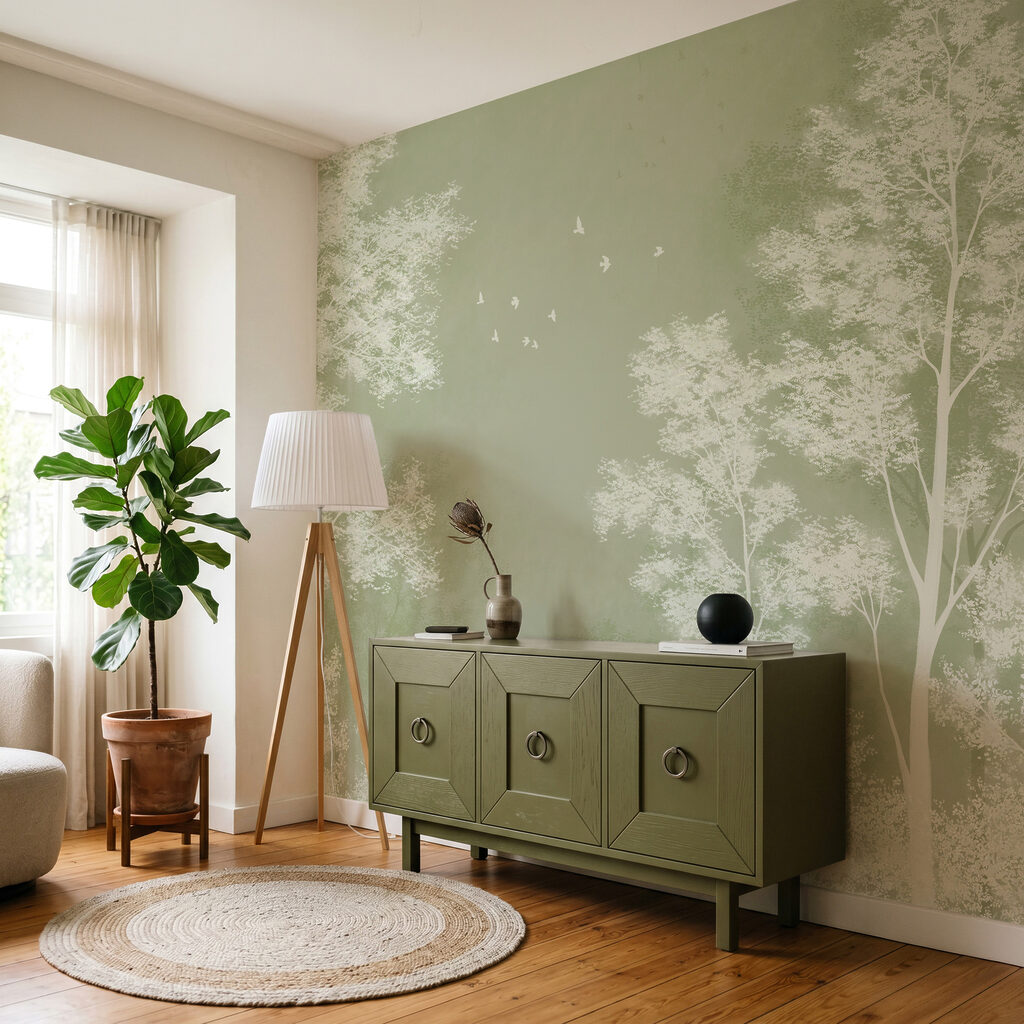 Alberi nella luce — ambiente 3
