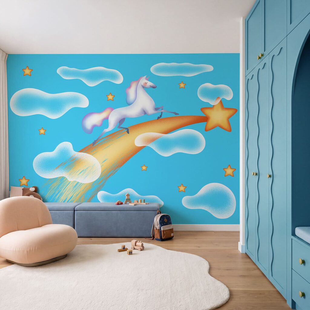 Unicorno sulla stella cadente — ambiente 2