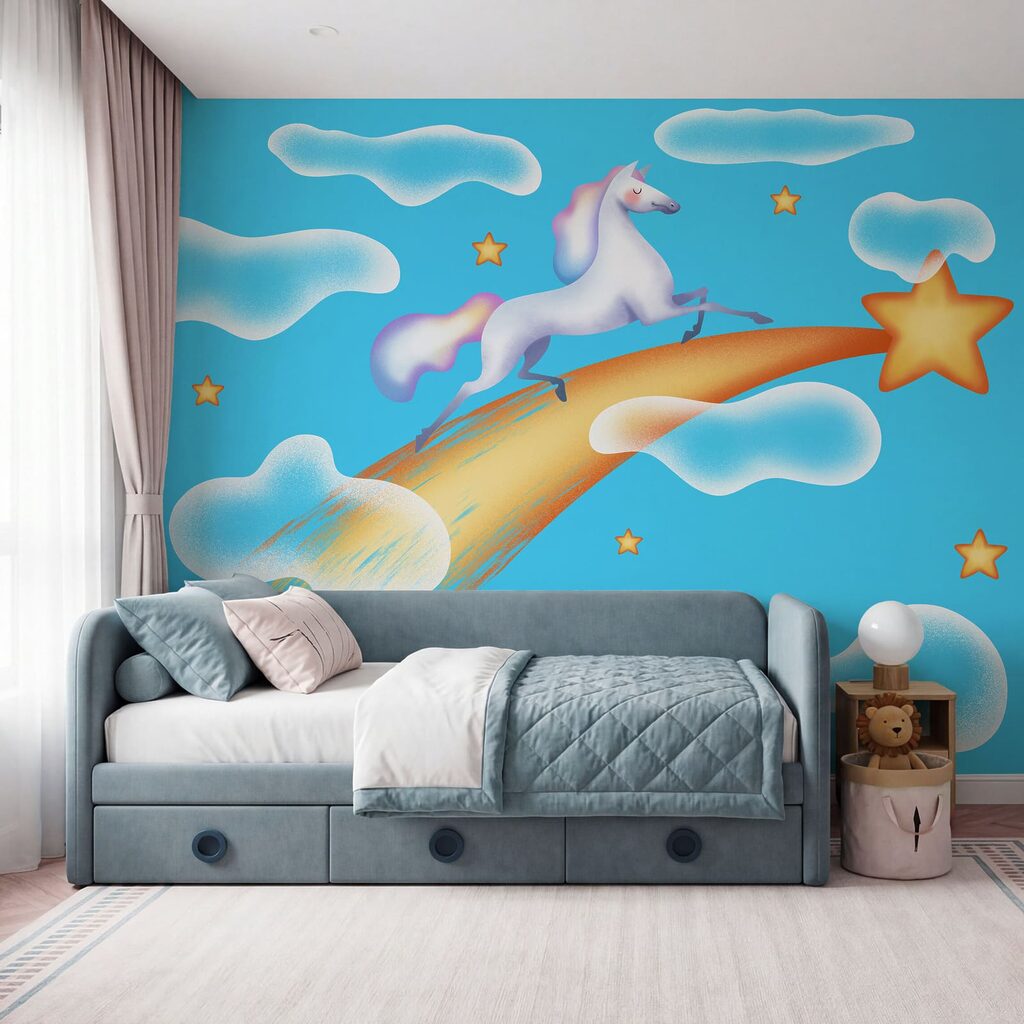 Unicorno sulla stella cadente — ambiente 3