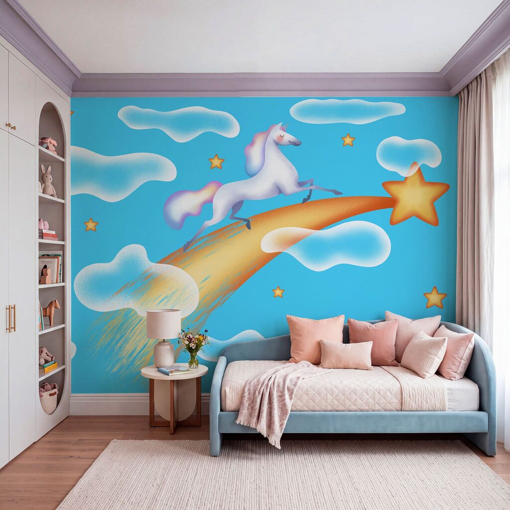 Unicorno sulla stella cadente — ambiente 1