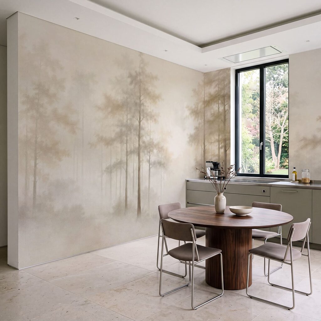 Alberi snelli nella nebbia — ambiente 2