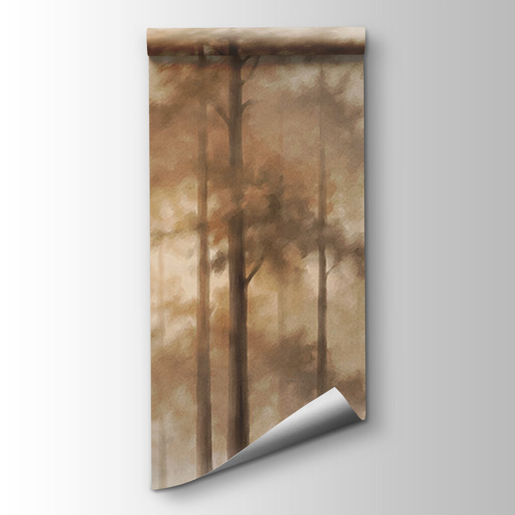 Alberi snelli nella nebbia — vista del prodotto