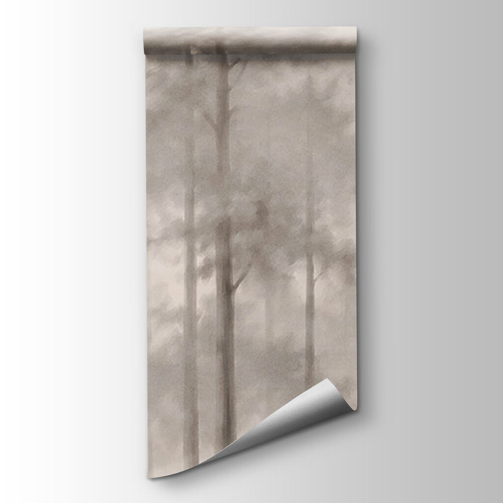 Alberi snelli nella nebbia — vista del prodotto