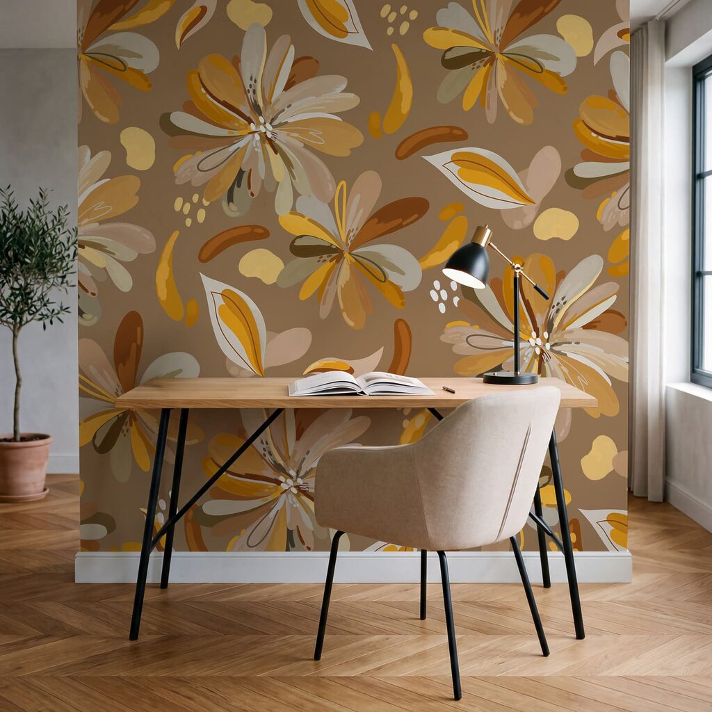 Fiori come piume colorate — ambiente 5