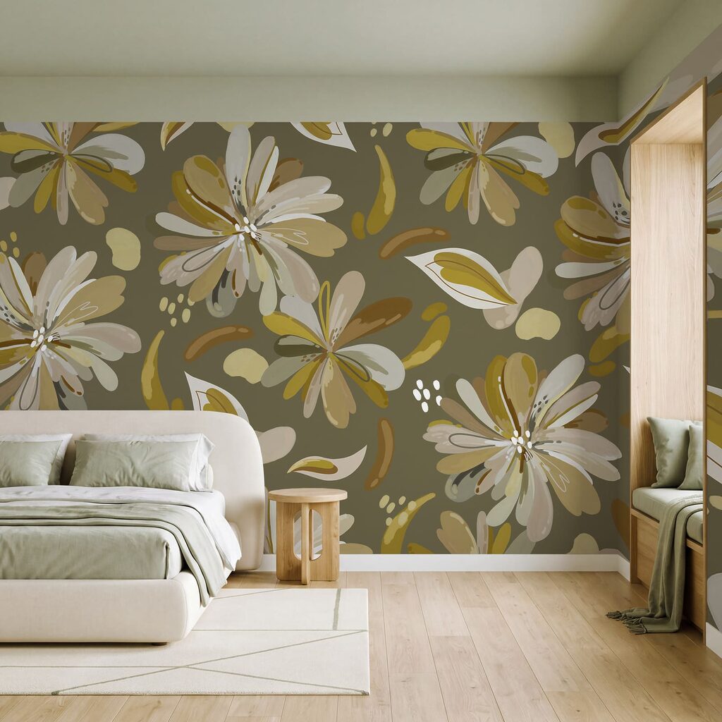 Fiori come piume colorate — ambiente 1