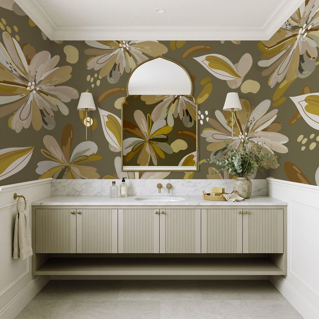 Fiori come piume colorate — ambiente 4