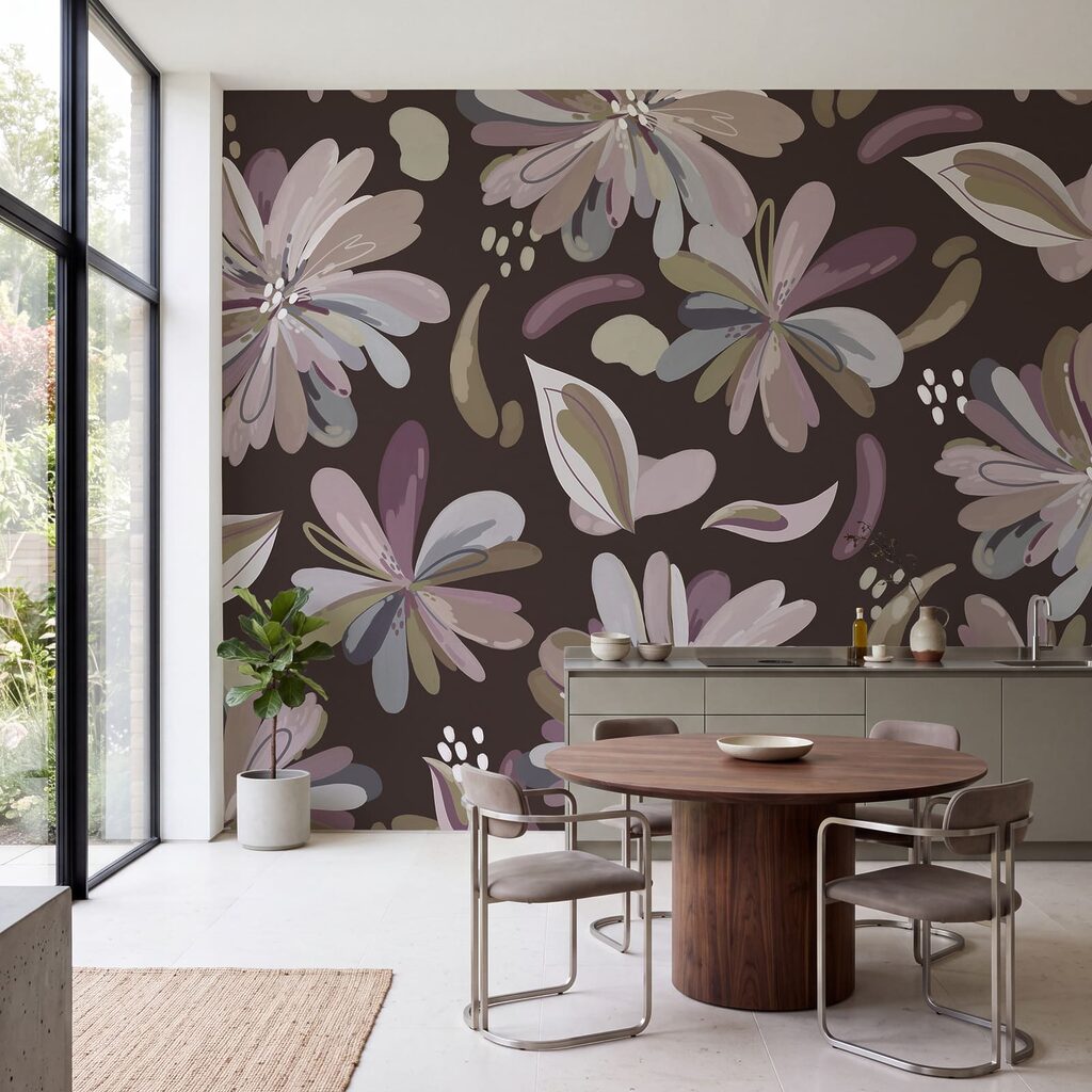 Fiori come piume colorate — ambiente 1