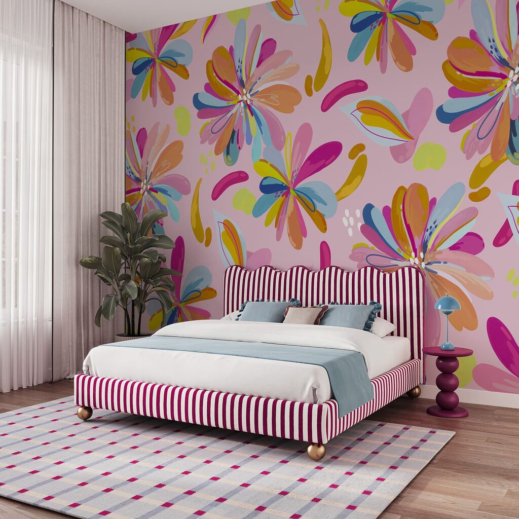 Fiori come piume colorate — ambiente 1