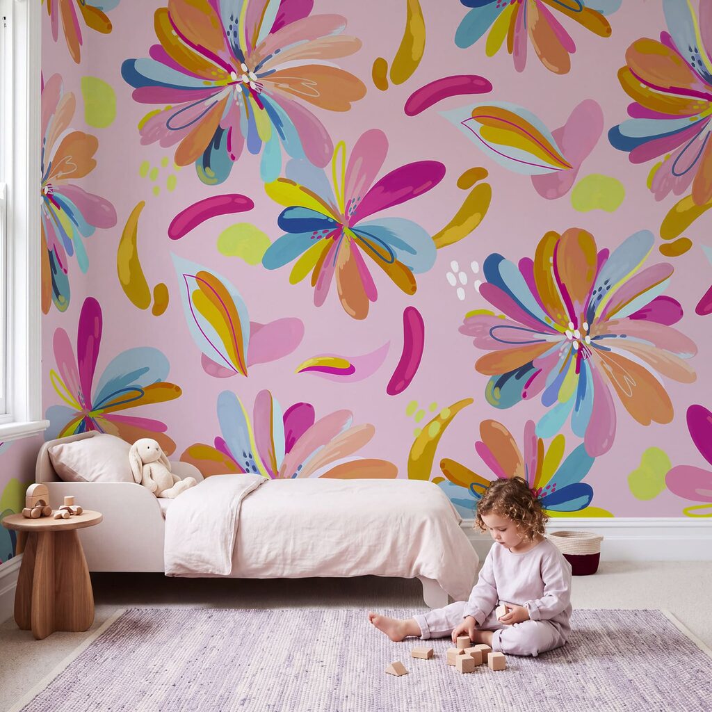 Fiori come piume colorate — ambiente 4